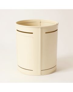Heath Brook Closed Garden Compost Bin - Cream (synthetic illustration; no displayed measurements)