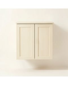 Clay Bridge Wall-Mounted Laundry Cabinet - Ivory (synthetic illustration; no displayed measurements)