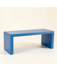 Maple Dale Indoor Bench - Blue (synthetic illustration; no displayed measurements)