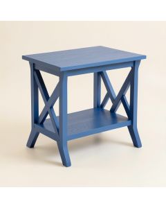Moss Brook Side Table - Blue (synthetic illustration; no displayed measurements)