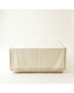 Oak Dell Flat Bed Sheet - Cream (synthetic illustration; no displayed measurements)