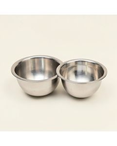 Kraus Stainless Steel 2 Piece Colander Set (synthetic illustration; no displayed measurements)