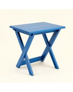 Rowan Crest Compact Balcony Table - Blue (synthetic illustration; no displayed measurements)