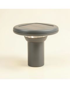 Cutout Solar Powered Led Deck Light (synthetic illustration; no displayed measurements)