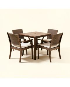 Teyvione 5 Piece Bistro Set (synthetic illustration; no displayed measurements)