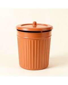 Shore Brook Closed Garden Compost Bin - Terracotta (synthetic illustration; no displayed measurements)