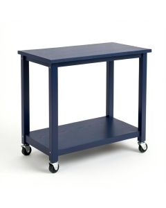 Flint Crest Empty Rolling Workshop Cart - Navy (synthetic illustration; no displayed measurements)