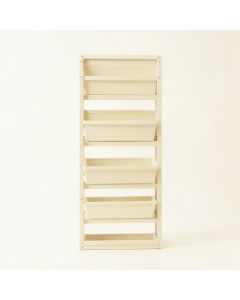 Slate Branch Empty Vertical Garden Frame - Ivory (synthetic illustration; no displayed measurements)