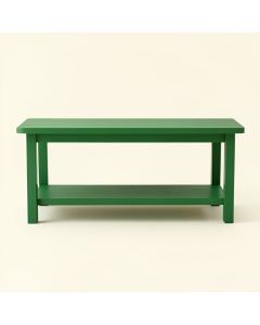 Field Crest Empty Workshop Workbench - Green (synthetic illustration; no displayed measurements)