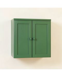 Birch Crossing Wall-Mounted Laundry Cabinet - Green (synthetic illustration; no displayed measurements)