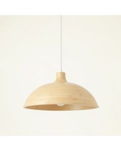 Flint Crest Pendant Light Suspended From One Plain Cable - Ivory (synthetic illustration; no displayed measurements)
