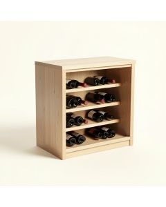 Kincer Bar With Wine Storage (synthetic illustration; no displayed measurements)