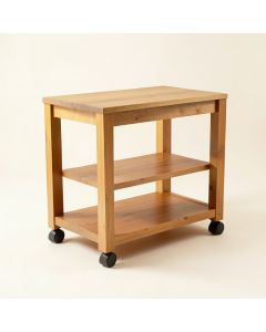 Fahra Wooden Serving Kithchen Cart (synthetic illustration; no displayed measurements)