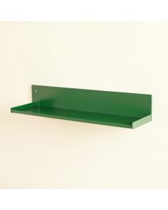 Meadow Bridge Wall-Mounted Shelf - Green (synthetic illustration; no displayed measurements)