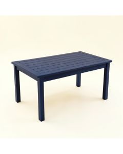Cedar Bridge Patio Table - Navy (synthetic illustration; no displayed measurements)