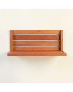 Willow Crest Wall-Mounted Entryway Organizer Shelf - Terracotta (synthetic illustration; no displayed measurements)