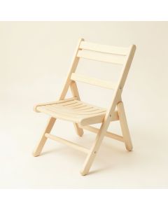 Fern Bluff Folding Outdoor Chair - Ivory (synthetic illustration; no displayed measurements)