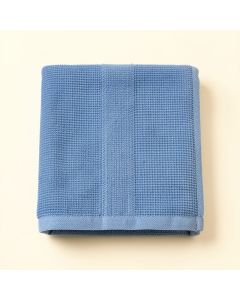Vale Crest Bath Towel - Blue (synthetic illustration; no displayed measurements)
