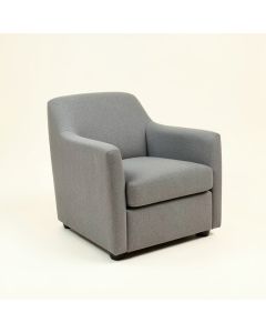 Oecusse Upholstered Parsons Chair In Gray (synthetic illustration; no displayed measurements)