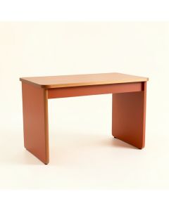 Clay Canyon Writing Desk - Terracotta (synthetic illustration; no displayed measurements)