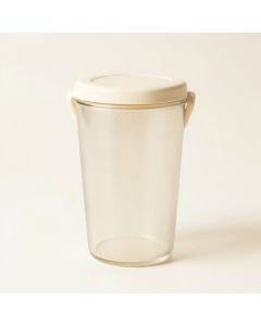 Linden Crossing Storage Canister With Lid - Cream (synthetic illustration; no displayed measurements)
