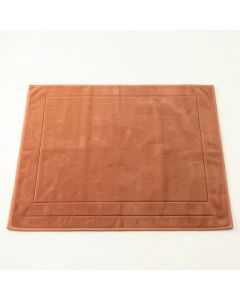 Linden Brook Bath Mat - Terracotta (synthetic illustration; no displayed measurements)