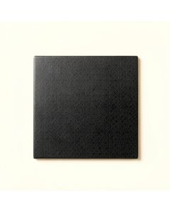Vale Arc Uninstalled Square Decorative Tile - Black (synthetic illustration; no displayed measurements)