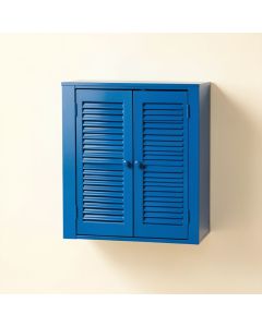 Holly Dale Wall-Mounted Laundry Cabinet - Blue (synthetic illustration; no displayed measurements)