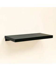 Clay Branch Wall-Mounted Shelf - Black (synthetic illustration; no displayed measurements)