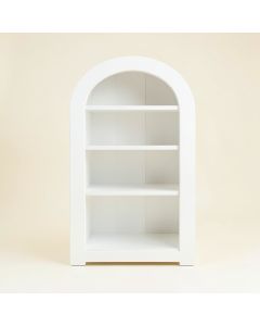 Hill Canyon Freestanding Bookcase - White (synthetic illustration; no displayed measurements)