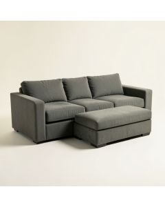 Whitner 104 '' Wide Left Hand Facing Sofa & Chaise With Ottoman (synthetic illustration; no displayed measurements)