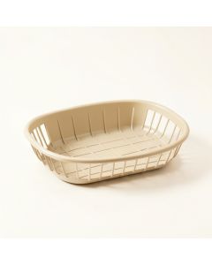 Oak Crossing Empty Under-Desk Cable Tray - Beige (synthetic illustration; no displayed measurements)