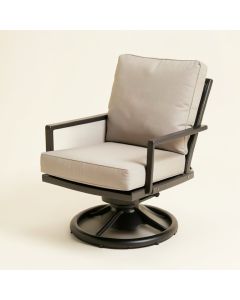 Billie-Anne Outdoor Swivel Patio Chair With Cushions (synthetic illustration; no displayed measurements)