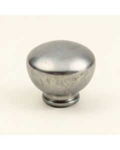 1 1/2 Oval Knob (synthetic illustration; no displayed measurements)