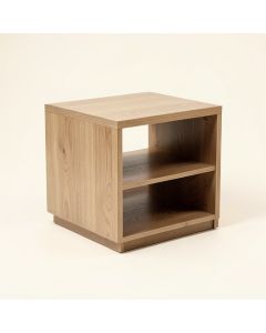 Aahil End Table With Storage (synthetic illustration; no displayed measurements)