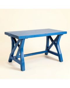 Ridge Bend Empty Workshop Workbench - Blue (synthetic illustration; no displayed measurements)