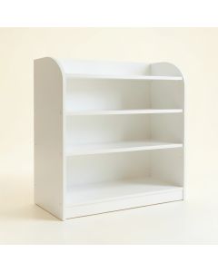 Summit Dell Desktop Shelving Unit - White (synthetic illustration; no displayed measurements)