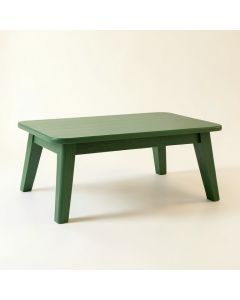 Oak Field Coffee Table - Green (synthetic illustration; no displayed measurements)