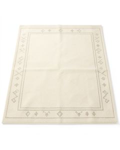 Cliff Canyon Rectangular Area Rug - Cream (synthetic illustration; no displayed measurements)