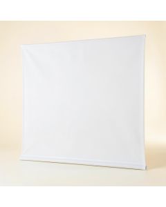 Quickscreen Series White Portable Projection Screen (synthetic illustration; no displayed measurements)