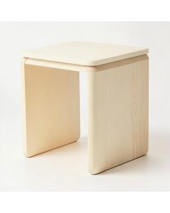 Hazel Brook Side Table - Cream (synthetic illustration; no displayed measurements)