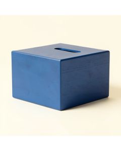 Tory Peacock Tissue Box Cover (synthetic illustration; no displayed measurements)