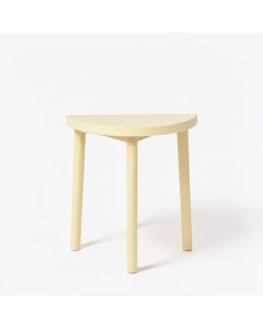 Juniper Crossing Compact Balcony Table - Cream (synthetic illustration; no displayed measurements)