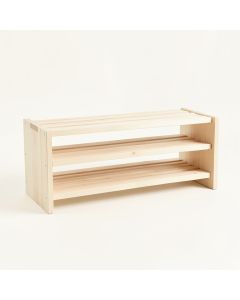 Juniper Bridge Shoe Storage Bench - Ivory (synthetic illustration; no displayed measurements)