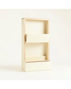 Cliff Bridge Empty Vertical Garden Frame - Cream (synthetic illustration; no displayed measurements)