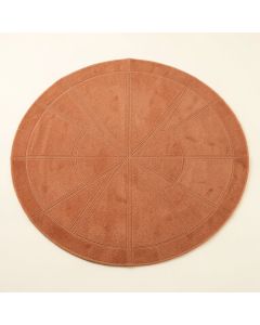 Briar Crest Round Area Rug - Terracotta (synthetic illustration; no displayed measurements)