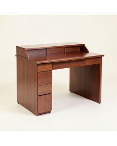 Secretary Desk With Hutch (synthetic illustration; no displayed measurements)