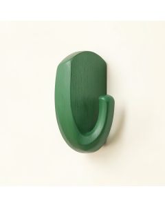 Fern Bluff Wall-Mounted Robe Hook - Green (synthetic illustration; no displayed measurements)