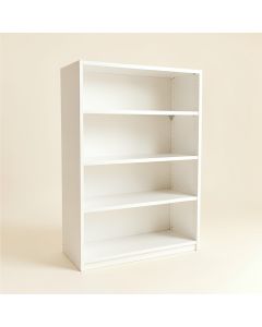 Linden Bend Freestanding Bookcase - White (synthetic illustration; no displayed measurements)