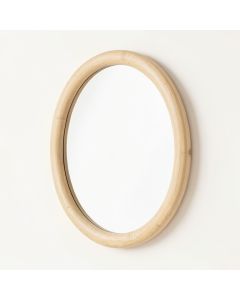 Vale Crest Framed Wall Mirror - Ivory (synthetic illustration; no displayed measurements)